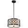 Arabella Pendant Medium in Black