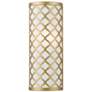 2_Arabesque 13" High Soft Gold ADA Wall Sconce