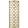 Arabesque 13" High Soft Gold ADA Wall Sconce