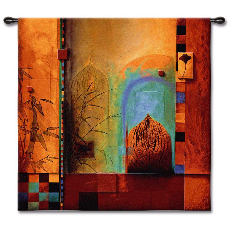 Image 1 Arabian Nights 53 inch Square Wall Tapestry