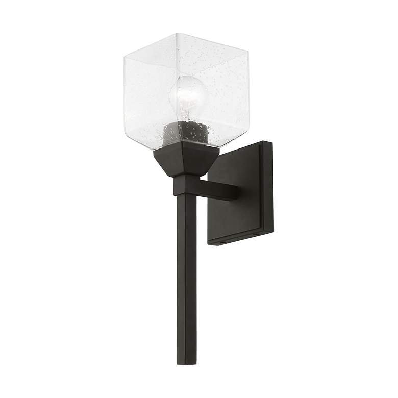 Image 4 Aragon 1 Light Black Wall Sconce more views