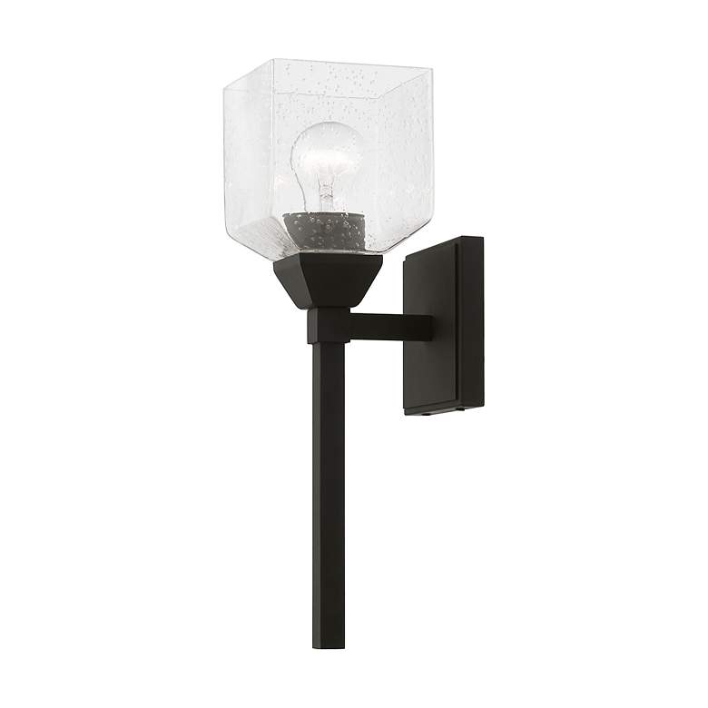 Image 5 Aragon 1 Light Black Wall Sconce more views