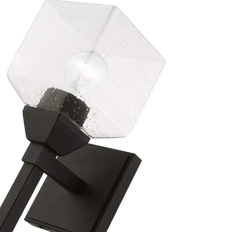 Image 7 Aragon 1 Light Black Wall Sconce more views