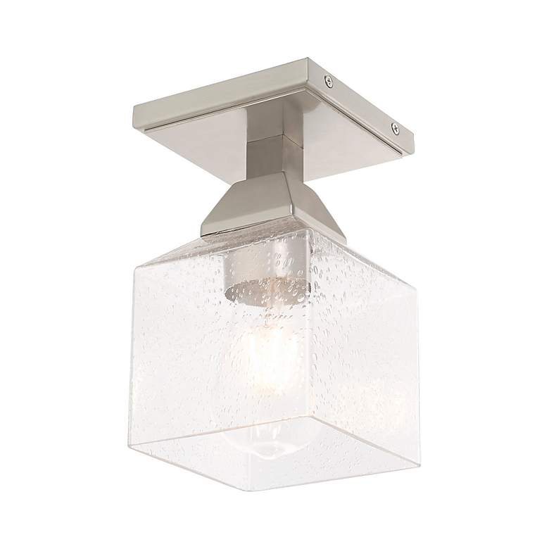 Image 3 Aragon 1 Light Brushed Nickel Ceiling Mount more views