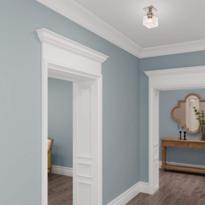 Image 6 Aragon 1 Light Brushed Nickel Ceiling Mount more views
