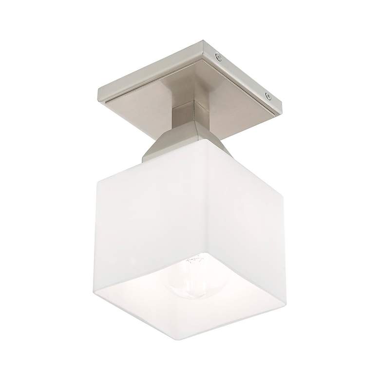 Image 6 Aragon 1 Light Brushed Nickel Ceiling Mount more views