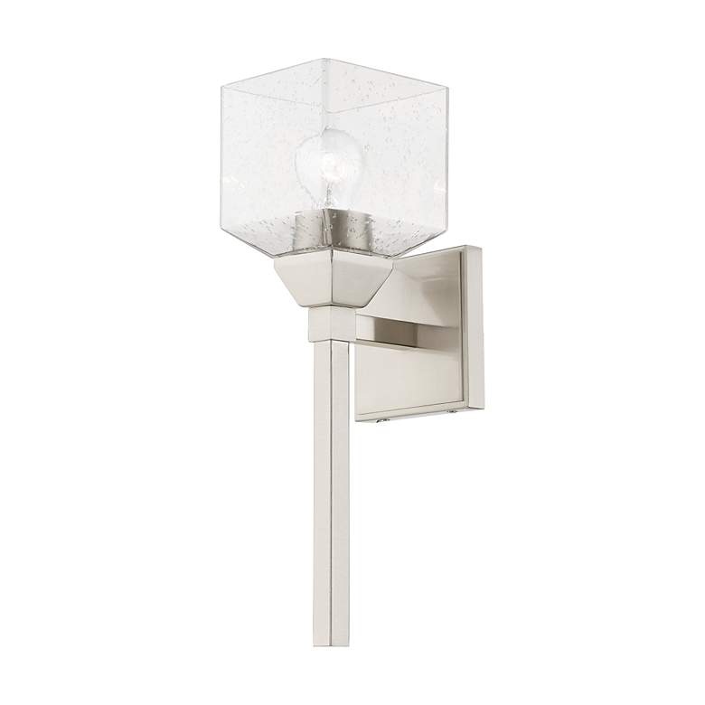 Image 5 Aragon 1 Light Brushed Nickel Sconce more views