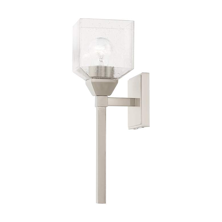 Image 6 Aragon 1 Light Brushed Nickel Sconce more views