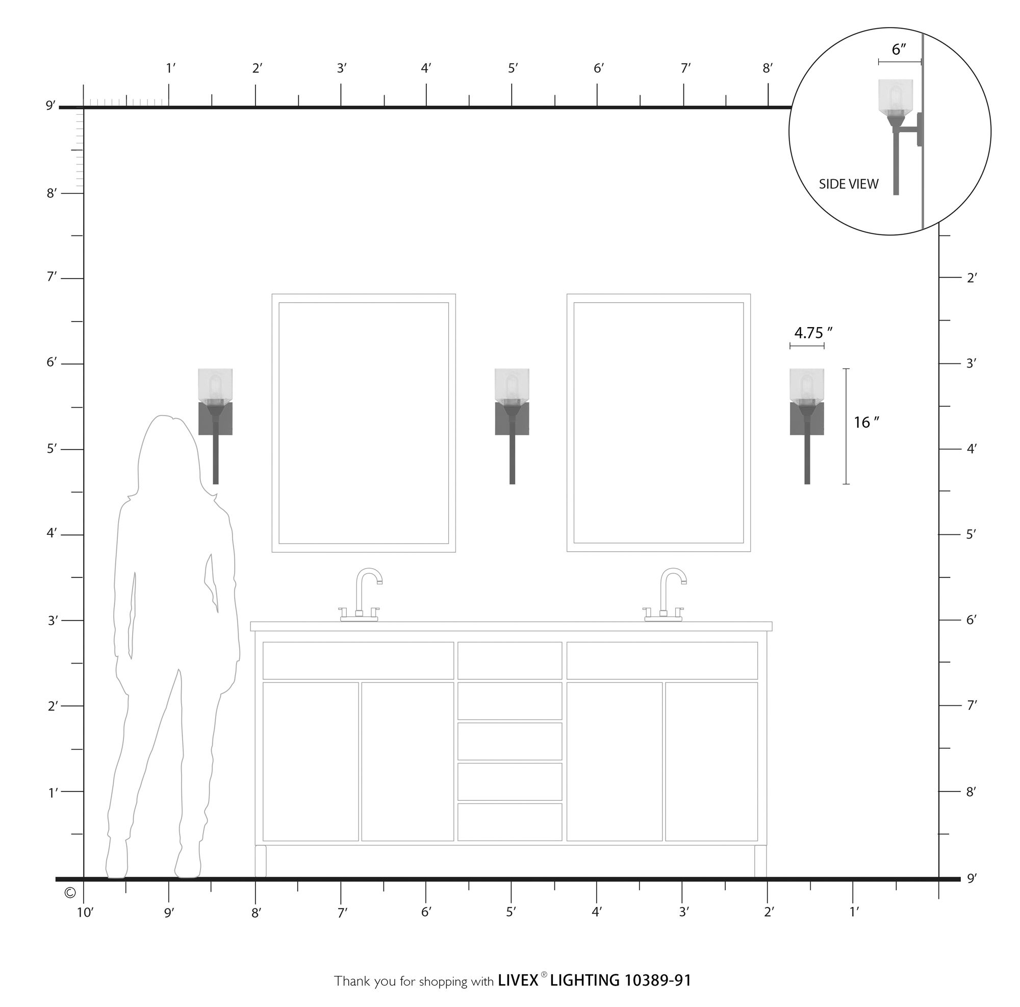 Aragon 1 Light Brushed Nickel Sconce