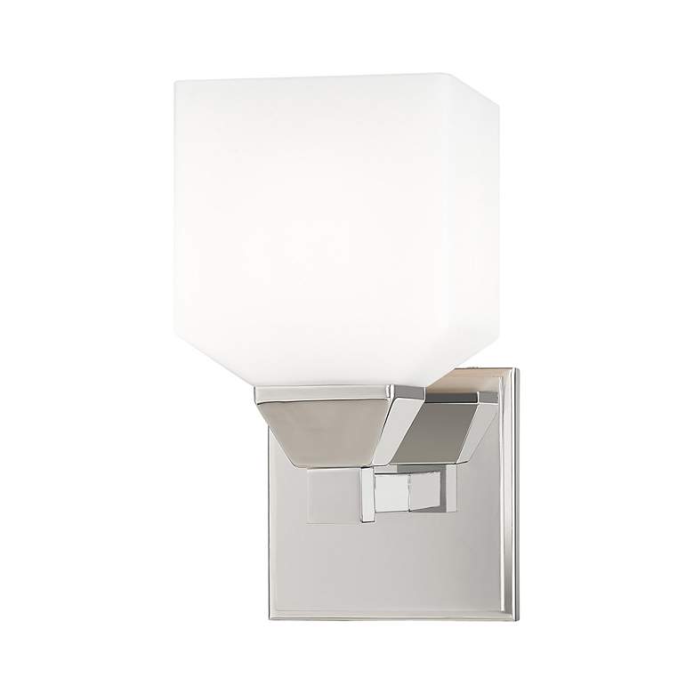 Image 4 Aragon 1 Light Brushed Nickel Wall Sconce more views