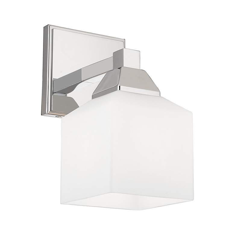 Image 5 Aragon 1 Light Brushed Nickel Wall Sconce more views