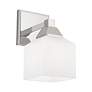 5_Aragon 1 Light Brushed Nickel Wall Sconce more views