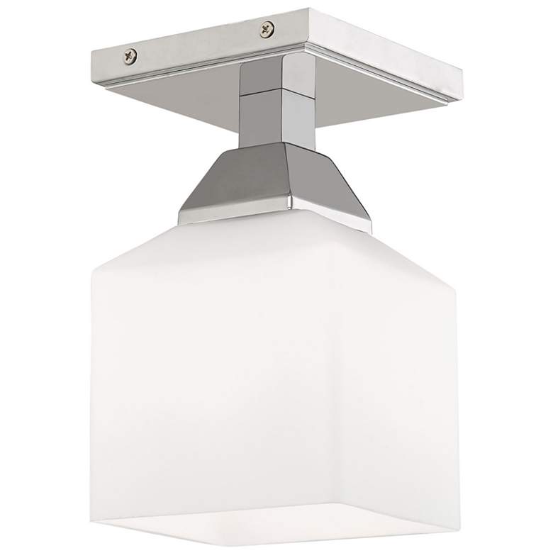 Image 1 Aragon 1 Light Polished Chrome Ceiling Mount