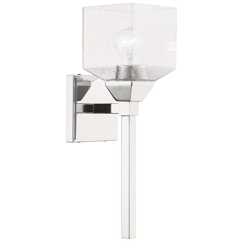Image 1 Aragon 1 Light Polished Chrome Vanity Light