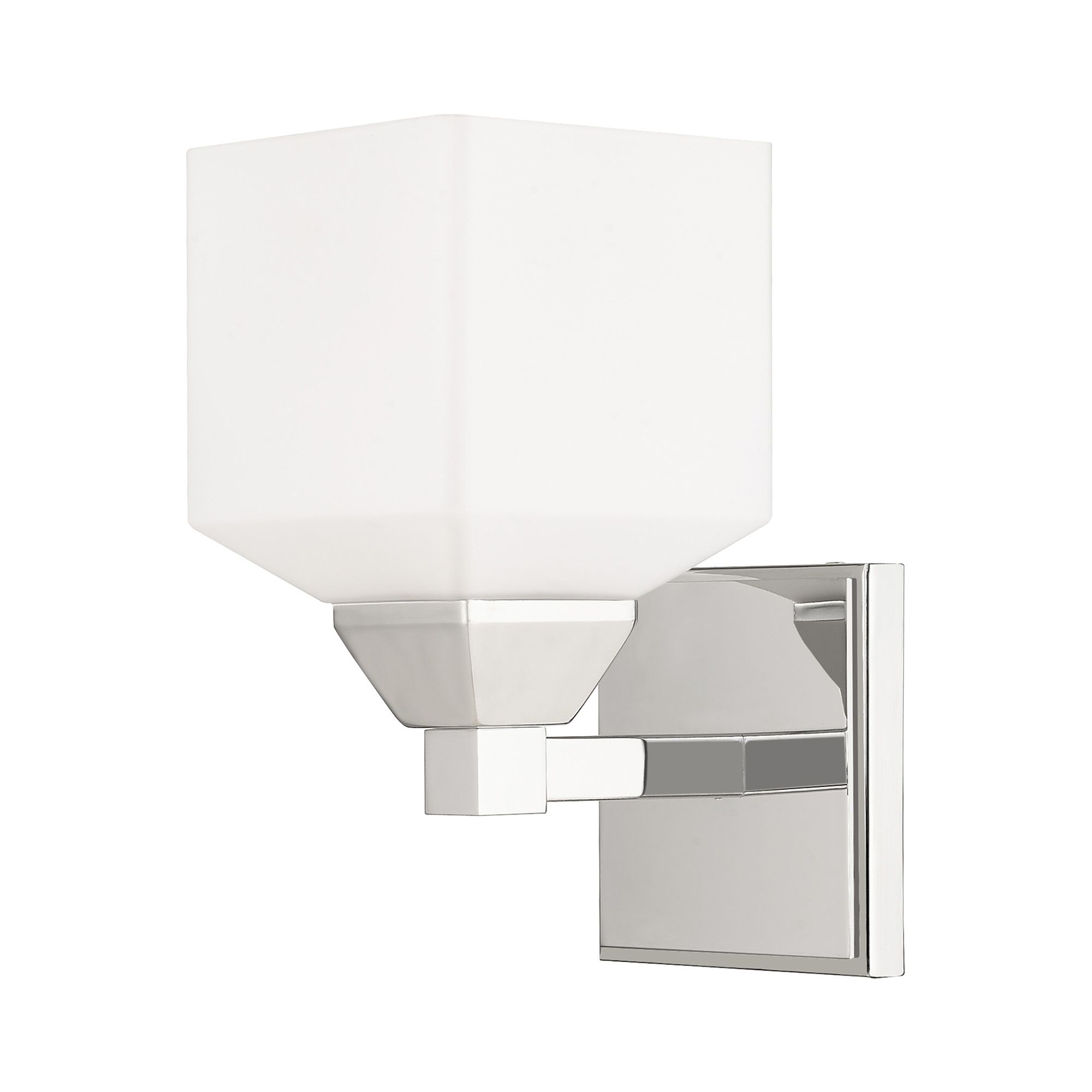 Image 3 Aragon 1 Light Polished Chrome Wall Sconce more views