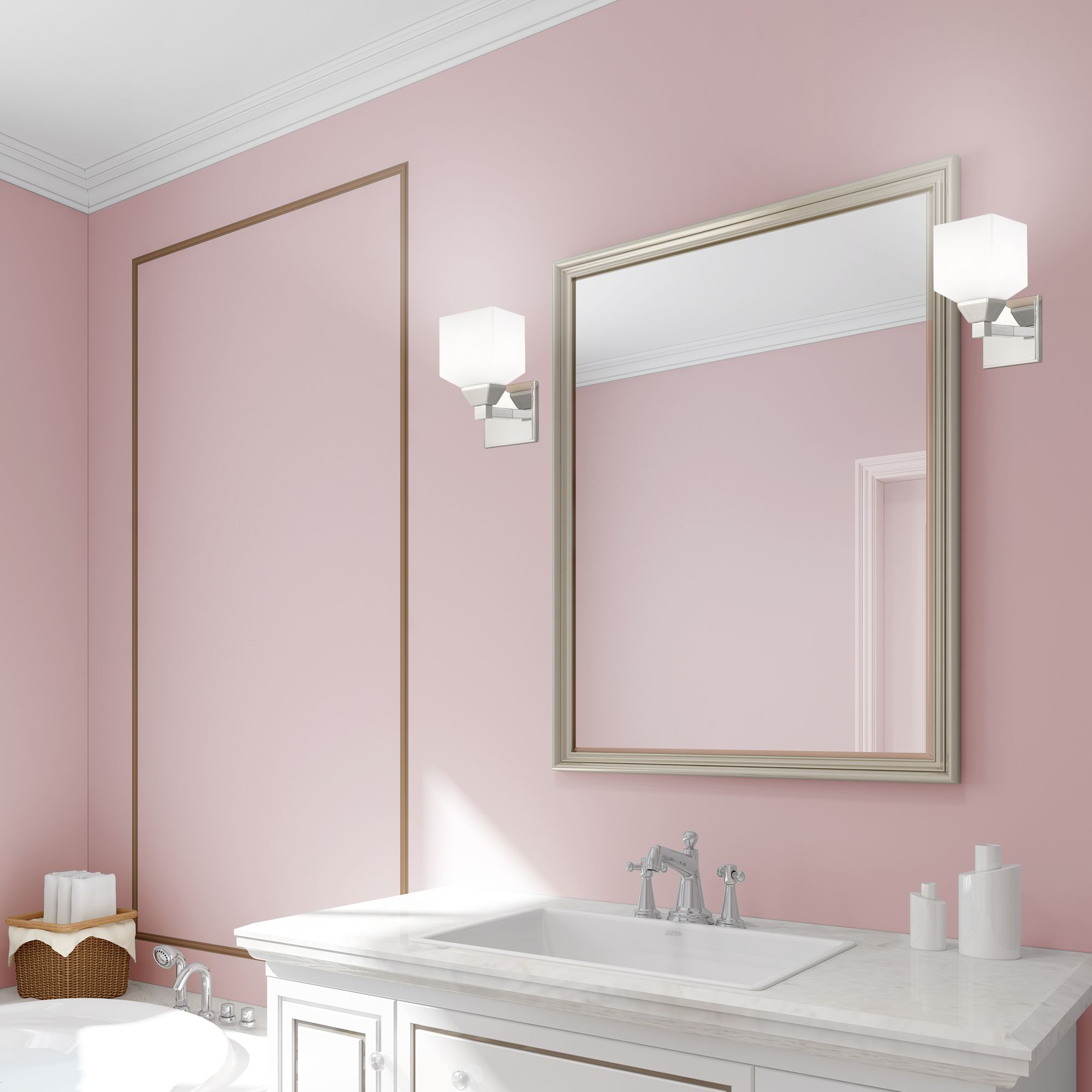 Image 7 Aragon 1 Light Polished Chrome Wall Sconce more views