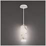 2_Aragon 12.5"H x 4.5"W 1-Light Mini-Pendant in White more views