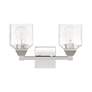 Thumbnail2 of Aragon 2 Light Polished Chrome Bath Vanity more views