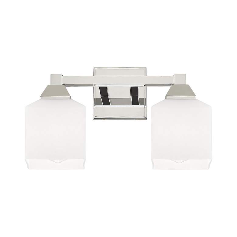 Image 4 Aragon 2 Light Polished Chrome Bath Vanity more views