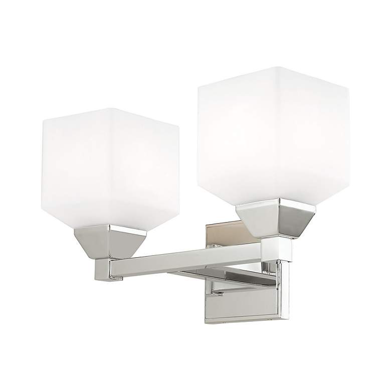 Image 5 Aragon 2 Light Polished Chrome Bath Vanity more views