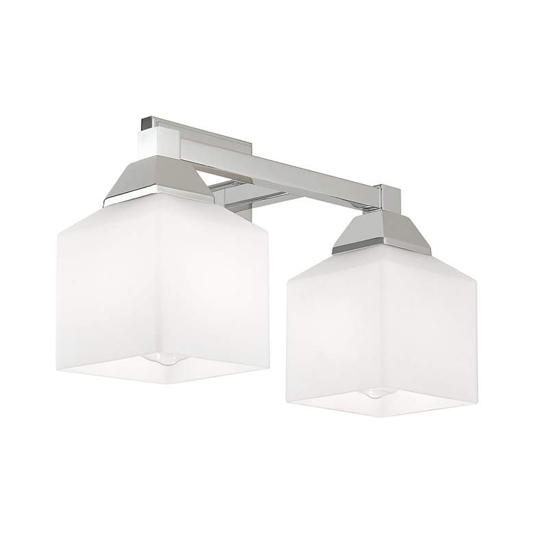 Image 6 Aragon 2 Light Polished Chrome Bath Vanity more views