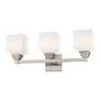 6_Aragon 23" Wide Brushed Nickel 3-Light Bath Light more views