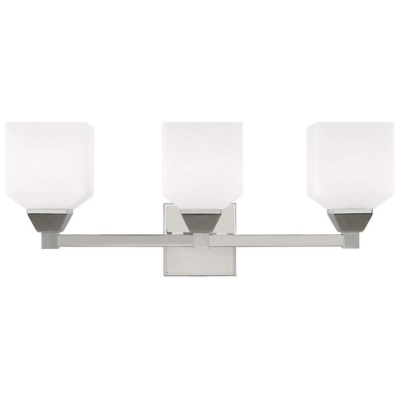 Image 1 Aragon 3 Light Polished Chrome Bath Vanity