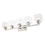 6_Aragon 42" Wide Brushed Nickel 5-Light Bath Light more views