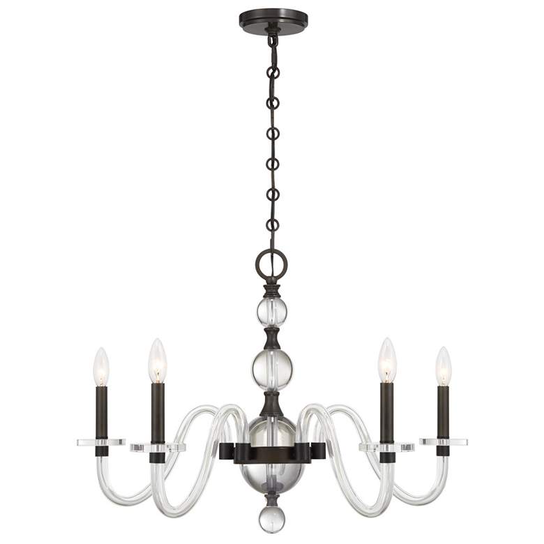 Image 1 Aragon 5-Light Chandelier in Mediterranean Bronze