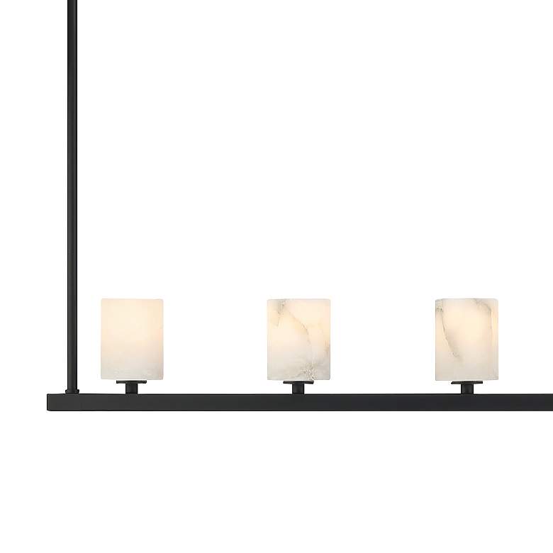 Image 6 Aragon 7 Light Matte Black Chandelier more views