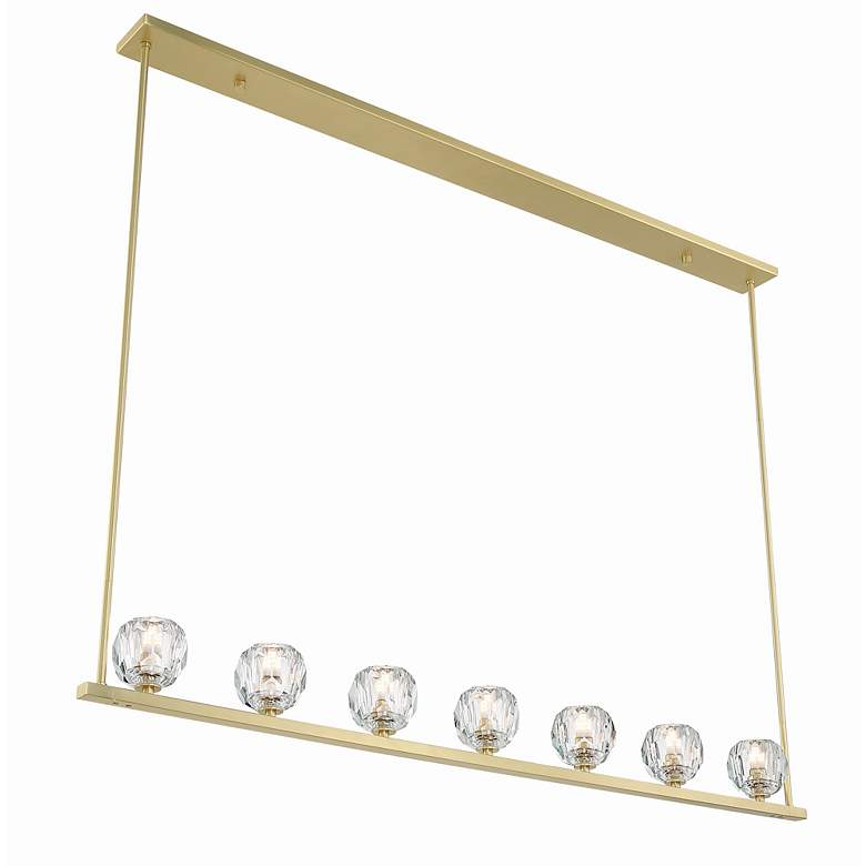 Image 2 Aragon 7 Light Soft Brass Chandelier more views