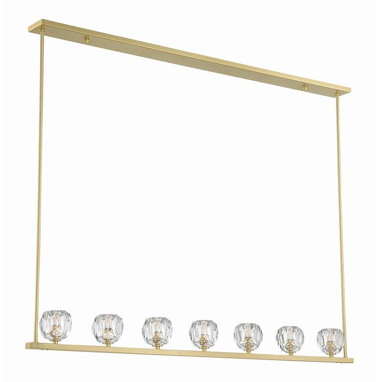 Image 3 Aragon 7 Light Soft Brass Chandelier more views