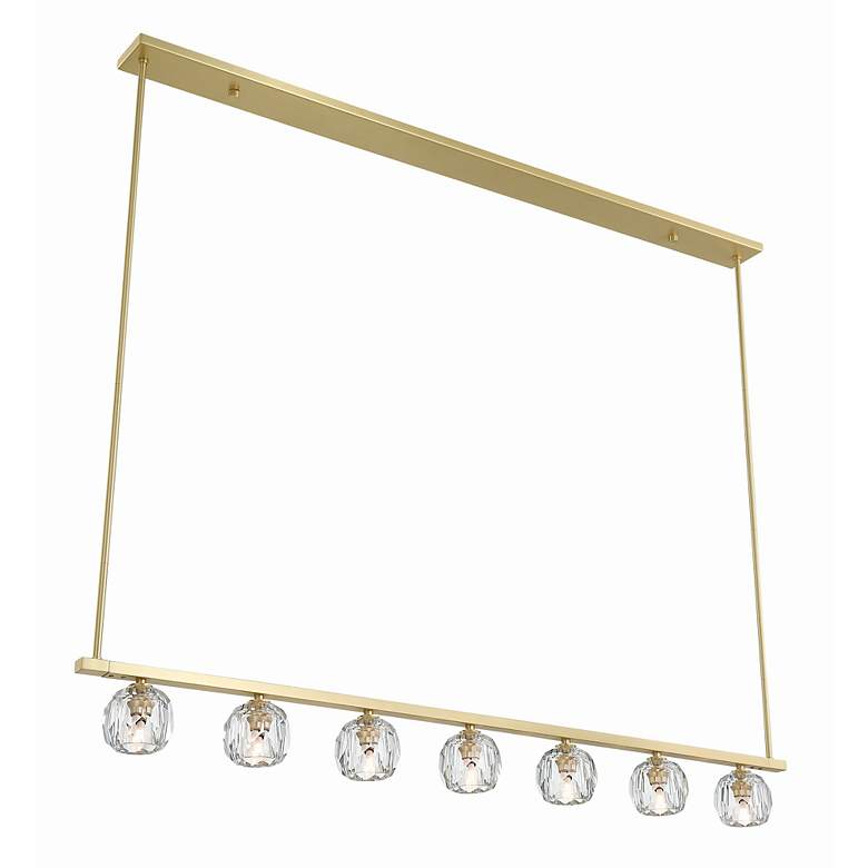 Image 7 Aragon 7 Light Soft Brass Chandelier more views