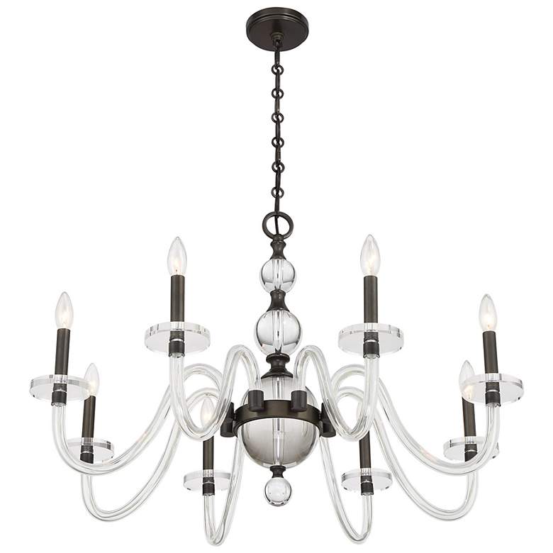 Image 4 Aragon 8-Light Chandelier in Mediterranean Bronze more views