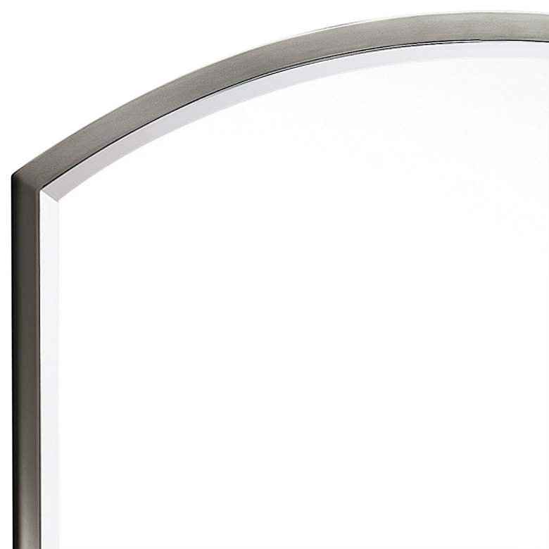 Image 2 Aramis Polished Nickel 24" x 32" Rectangular Wall Mirror more views