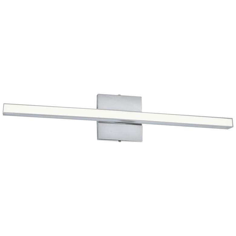 Image 1 Arandel 23 3/4 inch Wide Polished Chrome LED Bath Bar