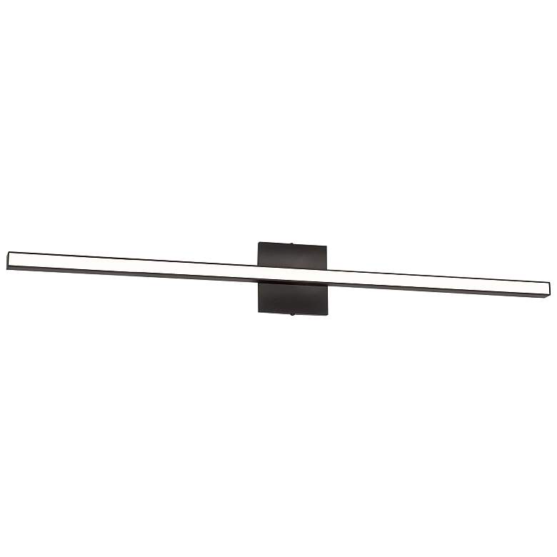 Image 1 Arandel 35 1/2" Wide Matte Black LED Bath Bar
