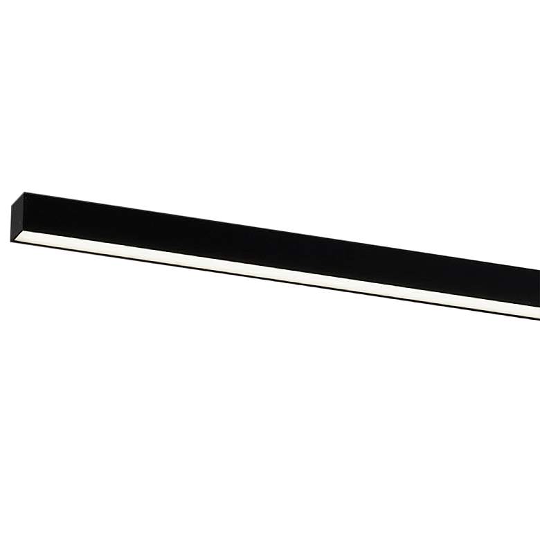 Image 2 Arandel 35 1/2 inch Wide Painted Black LED Bath Light more views