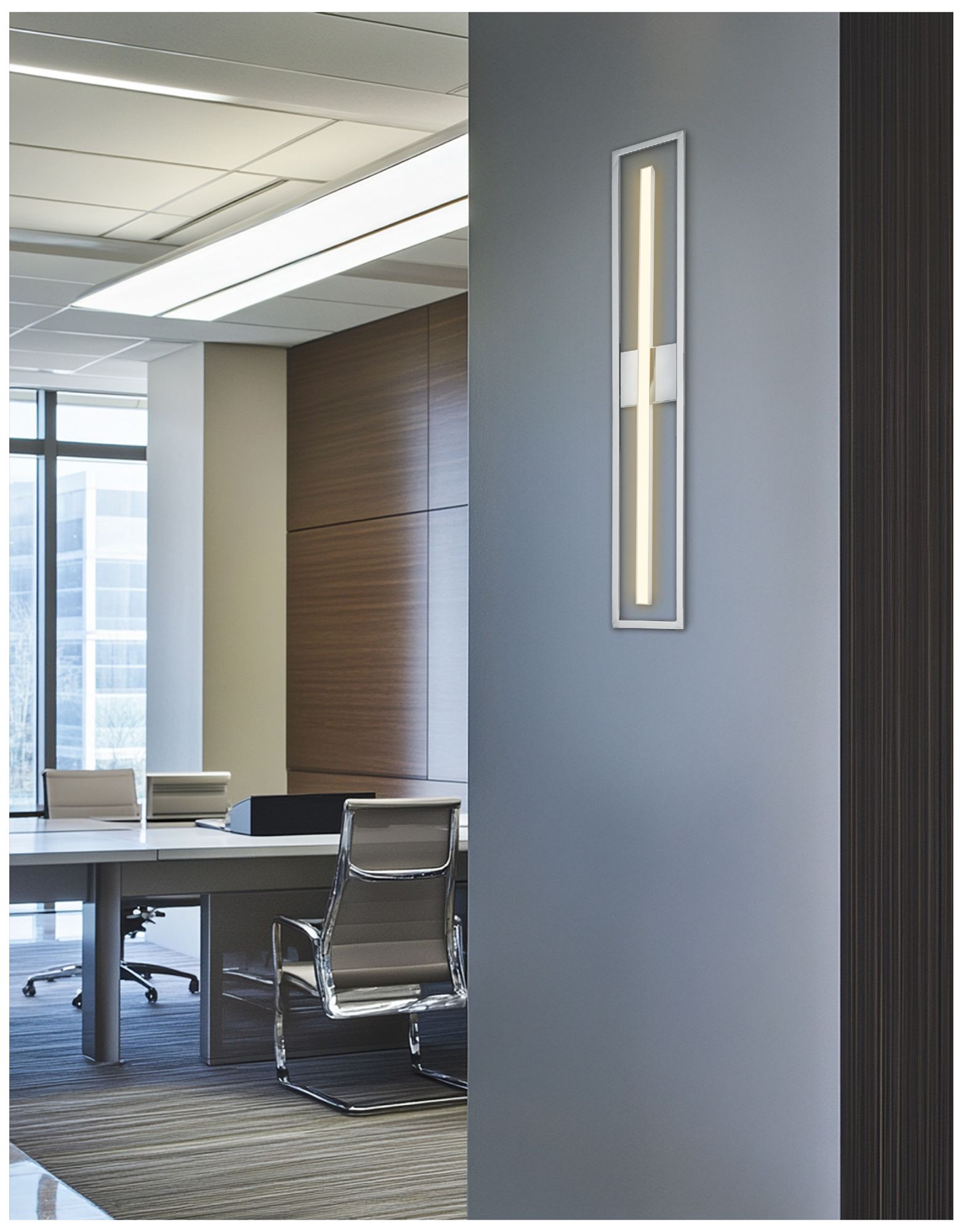 Image 3 Arandel 5.75" Wide Polished Chrome LED Bath/Vanity more views