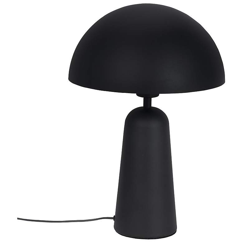 Image 1 Aranzola 10.5 inch High Black Finish Table Lamp