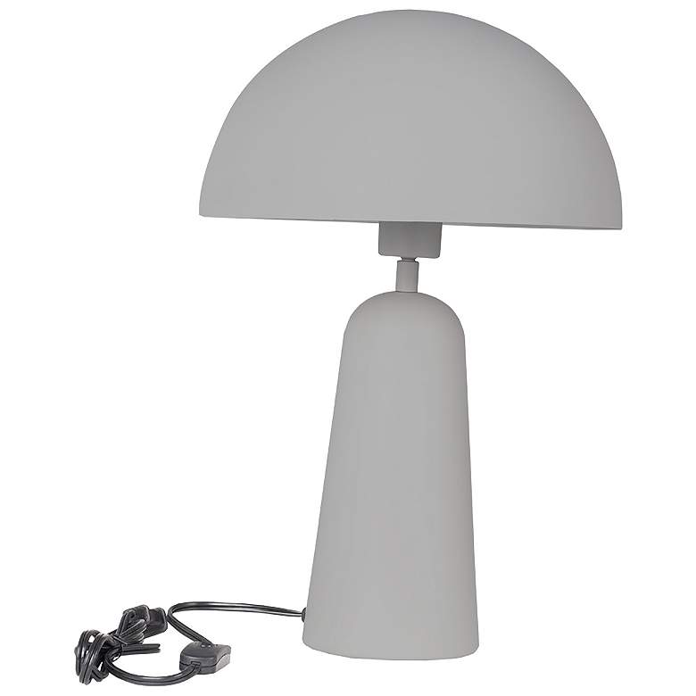 Image 1 Aranzola 10.5" High Grey Finish Table Lamp