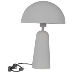 Aranzola 10.5&quot; High Grey Finish Table Lamp