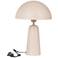 Aranzola 10.5" High Sandy Finish Table Lamp