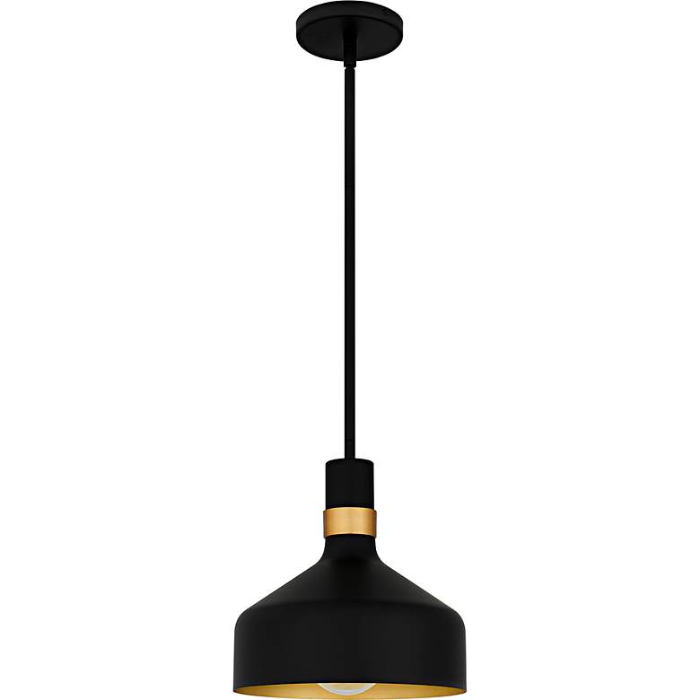 Image 2 Arbor 1-Light Matte Black Mini Pendant more views