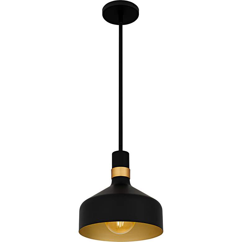 Image 4 Arbor 1-Light Matte Black Mini Pendant more views
