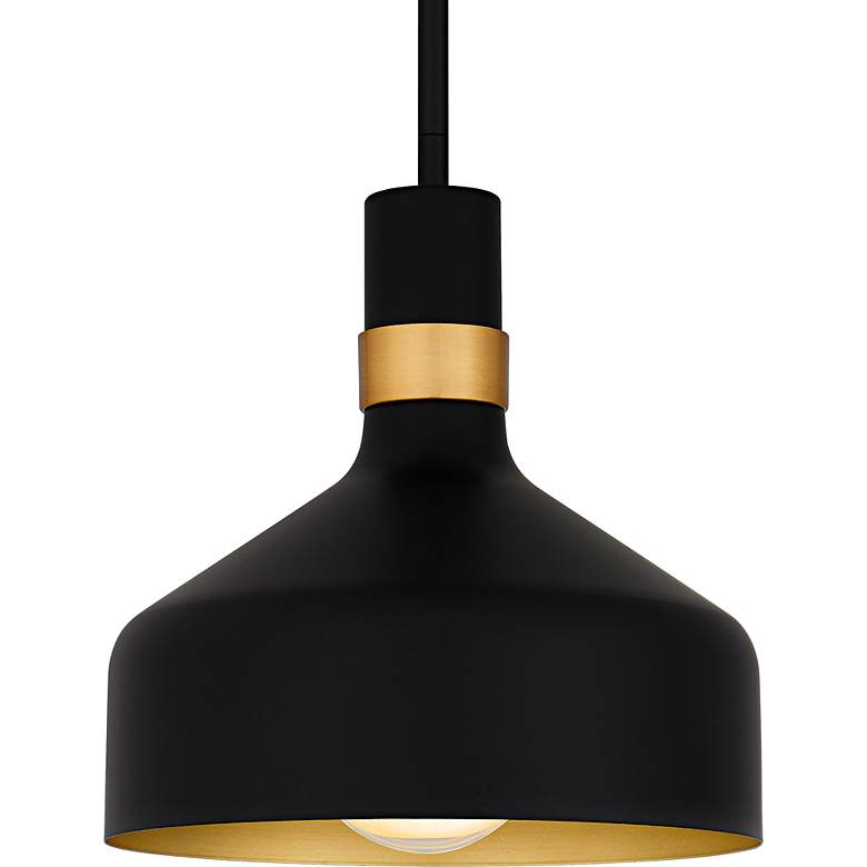 Image 5 Arbor 1-Light Matte Black Mini Pendant more views
