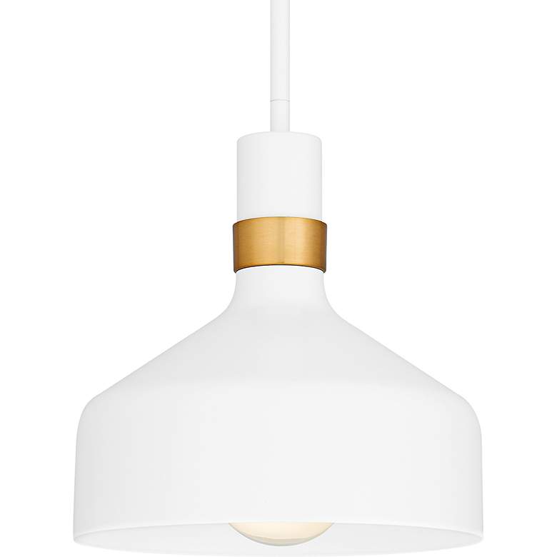 Image 5 Arbor 1-Light Matte White Mini Pendant more views