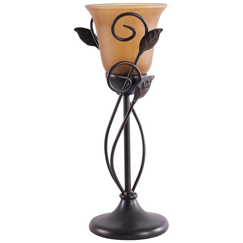 Image 2 Arbor 16.25" High Oil Rubbed Bronze Torchiere Table Lamp more views