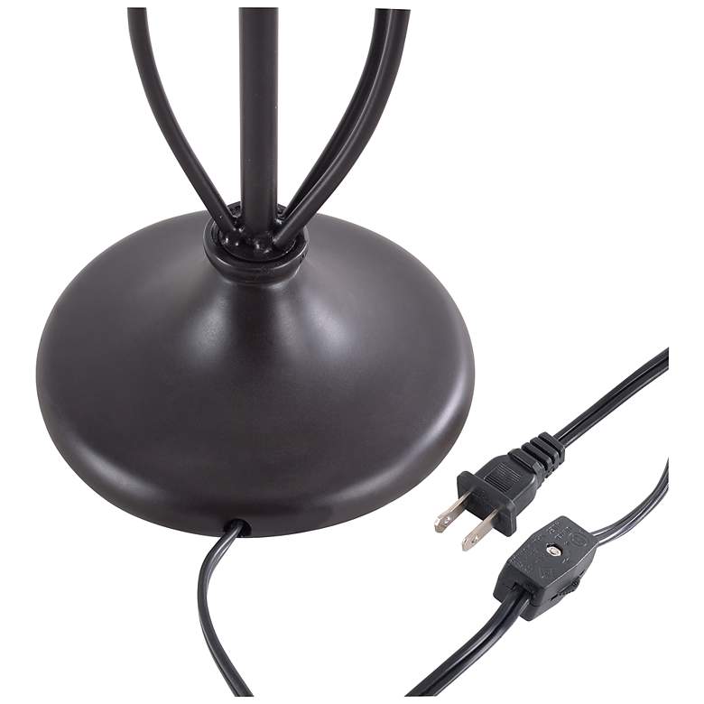 Image 6 Arbor 16.25" High Oil Rubbed Bronze Torchiere Table Lamp more views