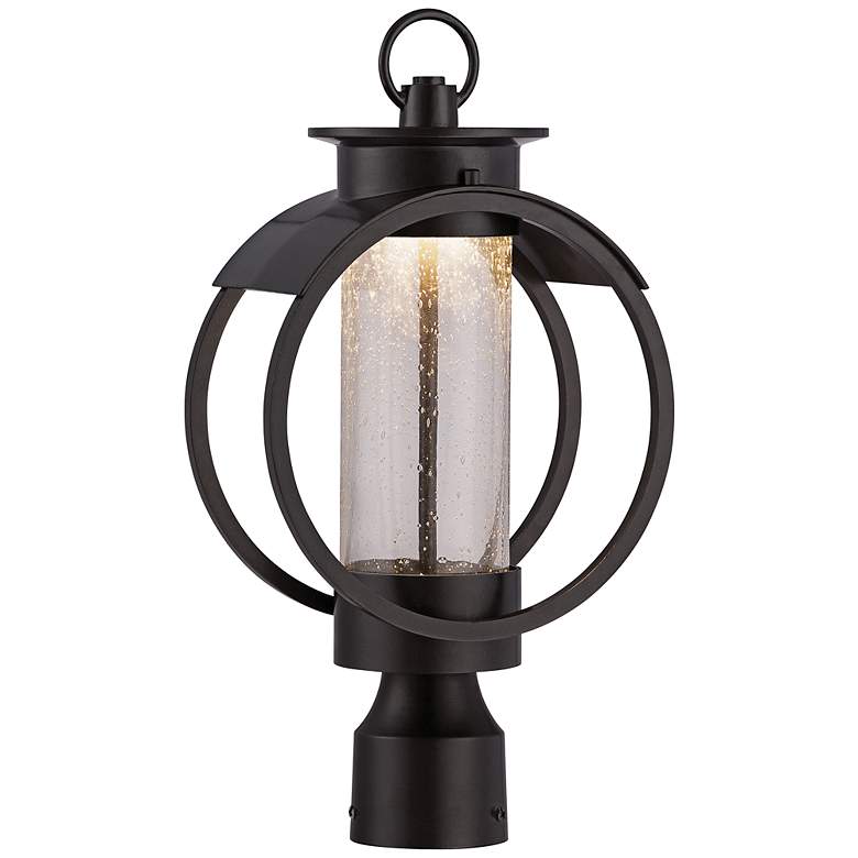 Image 1 Arbor 17" High Burnished Bronze LED Outdoor Post Light